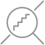 Icon of a lens for showing good image quality