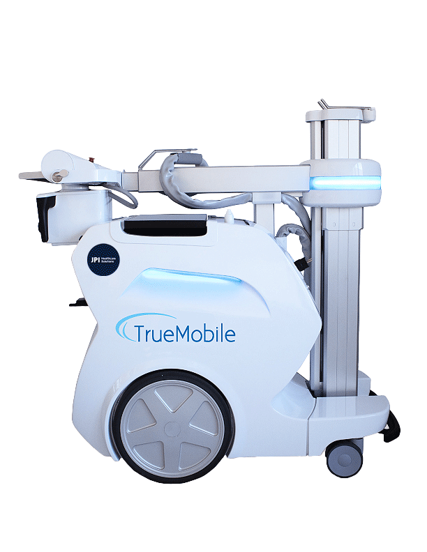 JPI TrueMobile digital mobile X-ray system for hospital and clinical imaging.